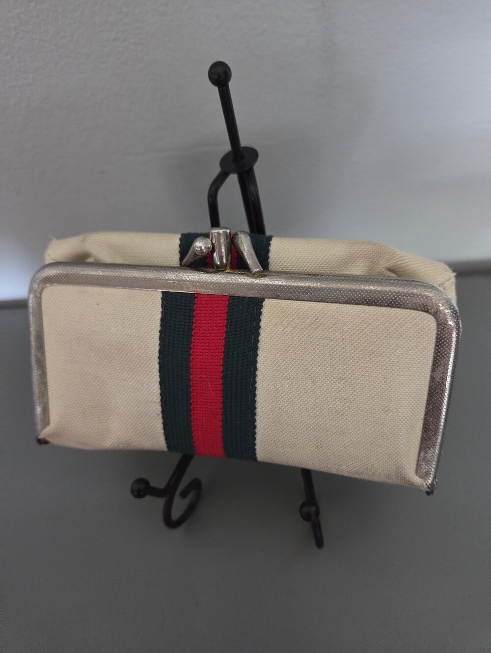 Vintage Deadstock Sewibg Kit Coin Purse Brass Hong Kong